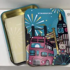 スターバックス　台湾　ロンドンデザイン　ベアリスタ　缶　タンブラー　ステッカーのサムネイル