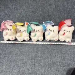 【現品限】サンリオ はなまるおばけ カラフルアンブレラマスコット 全5種コンプ