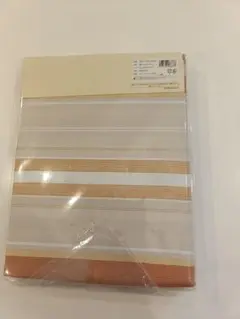 昭和西川SL 掛け布団カバー 150X210cm ストライプポリエステル100%