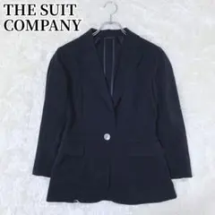 ザスーツカンパニー テーラードジャケット ブラック シンプル オフィスカジュアル