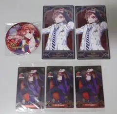 ツイステ エース namco缶バッジ アルカナカード ウエハース 寮服 式典服