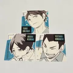 ハイキュー!! スクエアステッカーコレクション 第2弾 青葉城西 セット