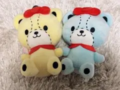 サンリオ　タイニーチャム　マスコット　イエロー　ブルー2点