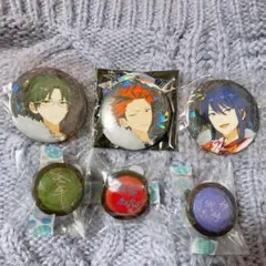 あんスタ スタライ7th紅月セット リングライト 缶バッジ