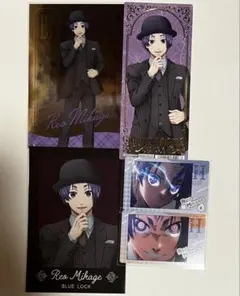 ブルーロック ポストカード スナップマイド しおり 御影玲王 まとめ売り