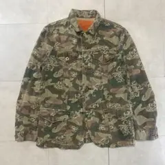 Levi's 迷彩 花柄 ミリタリージャケット フラワーカモ カバーオール