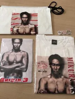 超RIZIN.3 朝倉未来応援シートグッズTシャツ Lサイズ