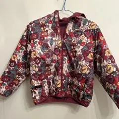 patagonia パタゴニア　花柄 キッズ140 リバーシブル