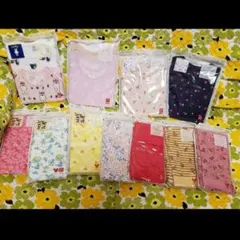 90㎝ ①②⑦ 3着set クルーネックT インナー レギンス 新品