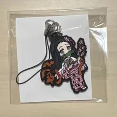 鬼滅の刃　竈門禰豆子　ニジゲンノモリ　ラバーストラップ