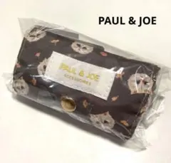 新品タグ付き PAUL & JOE エコバッグ 猫 グレージュ
