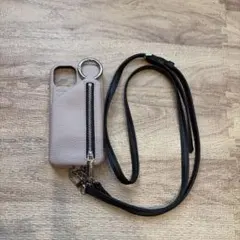 ajew スマホケース ショルダー ベージュ　iPhone16