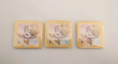 カラフルピーチ　たっつん ひし形缶バッジ　3個セット