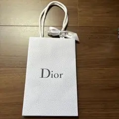 Dior ショップ袋 ホワイト 小型 - メルカリ