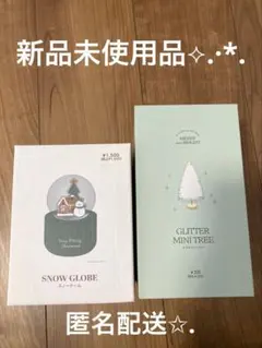 新品未使用⟡.·*.スノードーム