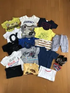 【90】夏服 子供服 まとめ売り 男の子 18点 サンダル 靴下 ブリーズ