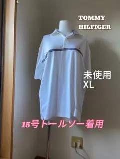 XL TOMMY HILFIGER トミーヒルフィガー 未使用　ポロシャツ 半袖