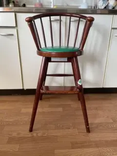 秋田木工 ビンテージ ダイニングチェア ① 木製 曲木椅子 レザー 鋲打ち ダイニングチェア/家具/秋田木工/アンティーク | 骨董・アンティークの