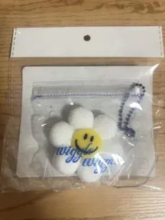 wiggle wiggle スクイーズ フラワー キーホルダー 新品未使用
