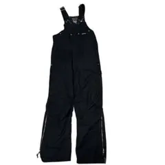 Walls ダック オーバーオール ブラック 中綿キルティング ワークパンツ