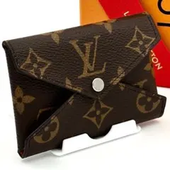 【未使用級/希少】ルイヴィトン モノグラム コインケース ポルトカルト・キリガミ