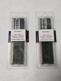 新品】KingBank DDR4-3200 16GB（8GBx2）メモリー② - メルカリ