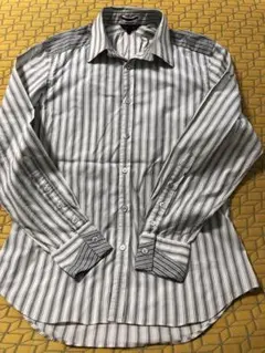 ポールスミスコレクション　Mサイズ ストライプ 長袖シャツ レギュラーカラー