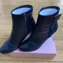 卑弥呼　ハイドバックルショートブーツ　23cm