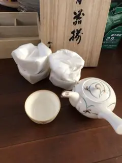 お値下げ！未使用　香蘭社 リンドフィールド 茶器セット 急須 湯呑み 茶器揃