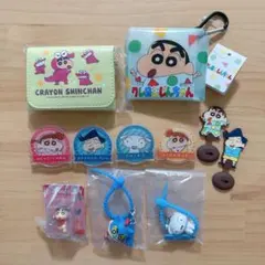 クレヨンしんちゃん キーケース・アクリルクリップ・カプセルトイ他セット