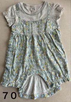 LAANI+M ベビー ロンパース 70 レース 花柄のサムネイル