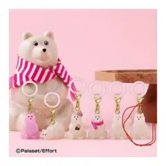 ポーラーベアバンク ガチャガチャ めじるしアクセサリー 白くま