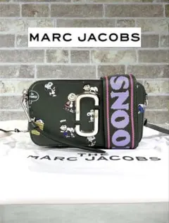 【新品未使用】MARCJACOBS×スヌーピー スナップショット ダークグリーンのサムネイル