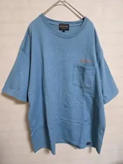 PENDLETON ネイティブ柄 ポケットTシャツ ブルー Lのサムネイル