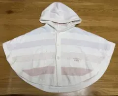 ポンチョ　ジェラートピケ　80〜90