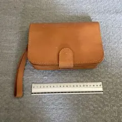 ドイツ製　レザー　クラッチバッグ