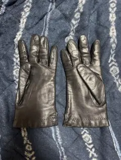 レザー手袋 黒 サイズ8