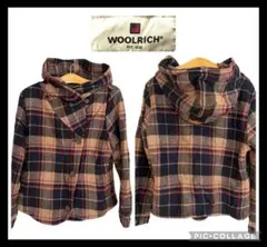 き*こ様 WOOLRICH チェック柄フード付きジャケットのサムネイル