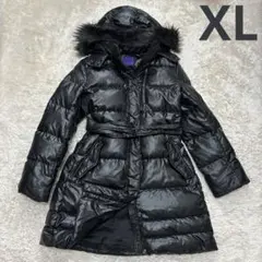 UNIQLO プレミアムダウン フーデットコート レディース XL y2k