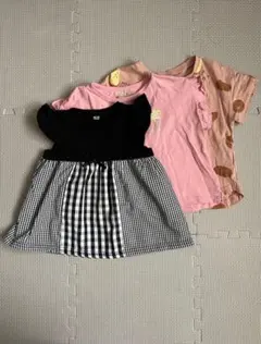 【まとめ売り】半袖Tシャツ 3点セット 80cm