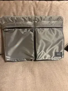 PORTER 新生タンカー ドキュメントケース セージグリーン クラッチ