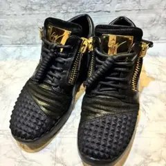 Giuseppe Zanotti ダブルジップ ミッドスニーカー サイズ37のサムネイル