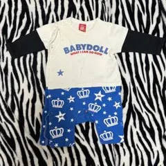 BABYDOLL ロンパース 70サイズ クラウン柄