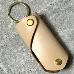 【本革】スマートキーケース ハンドメイド ｜レザー　経年変化
