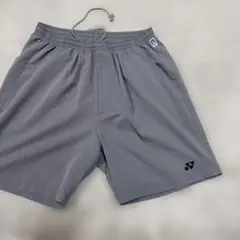 ヨネックス　ハーフパンツ　グレー　Ｌサイズ