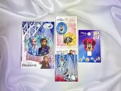 アナ雪 ミニーちゃん アイロンワッペン 6枚セット