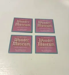 Mr. GREEN APPLE Wonder Museum ステッカー4枚