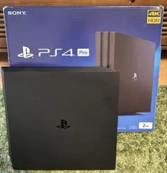 SSD換装PS 4 pro jet black 2TB CUH -7200C