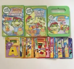 Leap Frog リープフロッグ DVDセット 3枚組 フラッシュカード付 - メルカリ