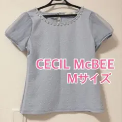 CECIL McBEE 반소매 컷소우 M 사이즈 세실 맥비